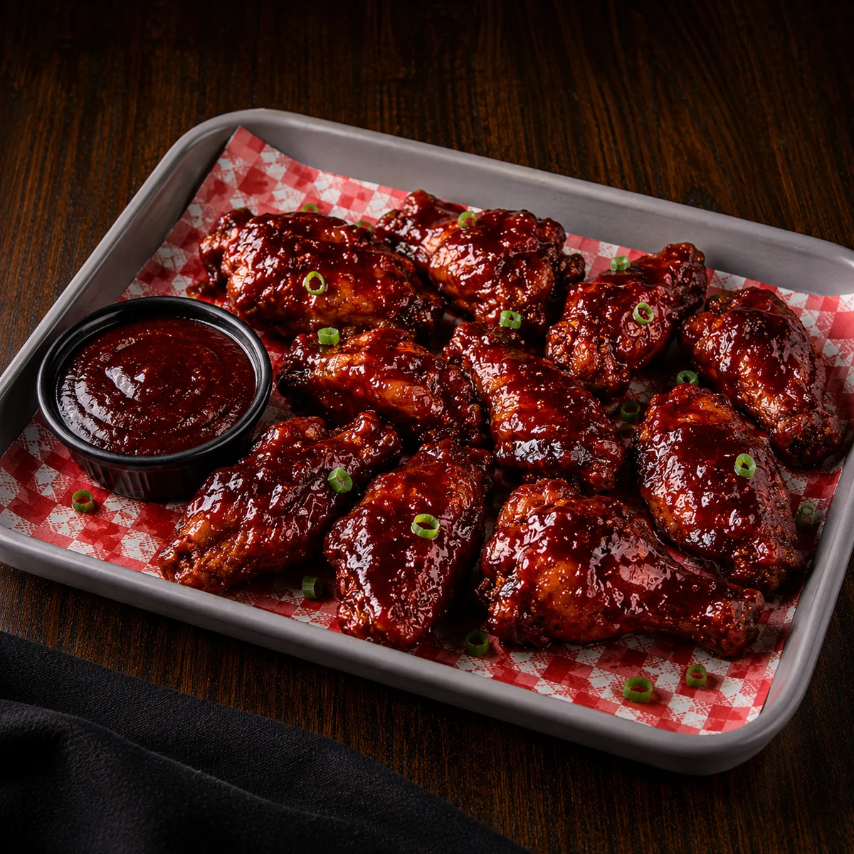 Honey BBQ Chicken Wings — Sides Wings